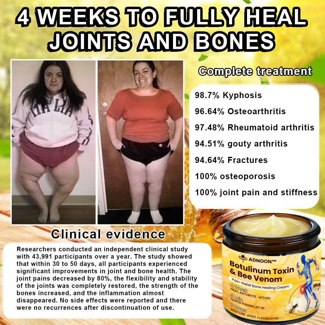 ADNOON® Botulinum Toxin &amp; Bee Venom Pain-Relief Bone Healing Cream