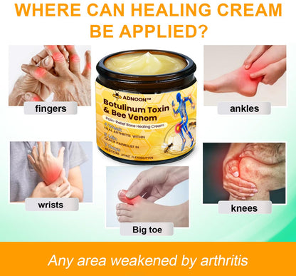 ADNOON® Botulinum Toxin &amp; Bee Venom Pain-Relief Bone Healing Cream
